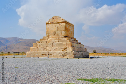 Tomb of Cyrus the Great in Pasargadae, Iran © robnaw