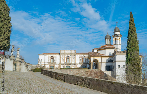 Monselice, the historical and religious architectures photo