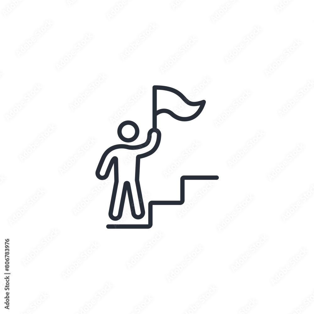 determination icon. vector.Editable stroke.linear style sign for use web design,logo.Symbol illustration. determination icon. vector.Editable stroke.linear style sign for use web design,logo.Symbol illustration.
