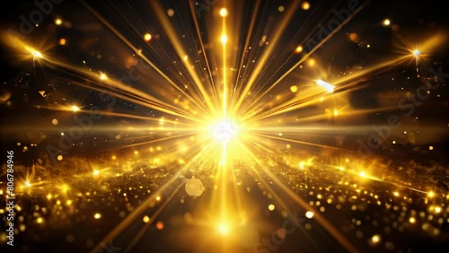 Abstract textured black and gold background