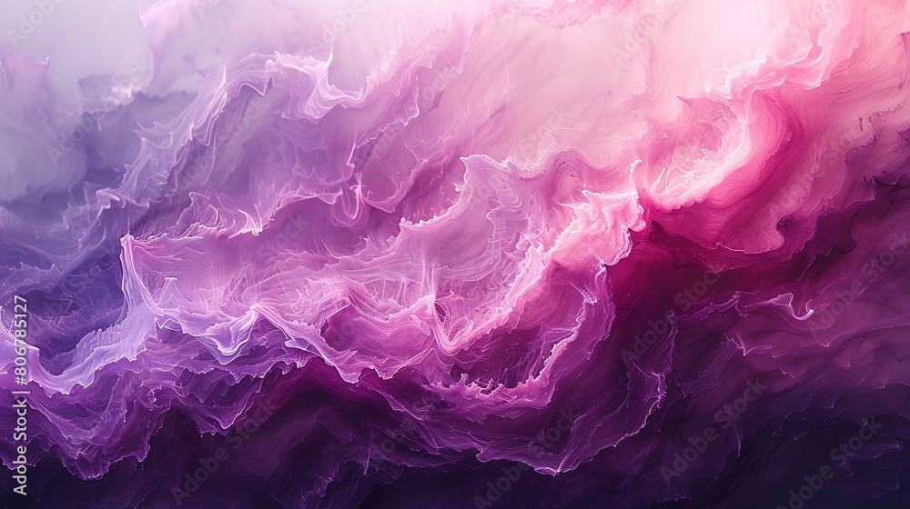 A tranquil abstract artwork featuring smooth smears of pastel lilac across a canvas, resembling the gentle flow of watercolor on paper, creating a soothing and minimalist visual. A tranquil abstract artwork featuring smooth smears of pastel lilac across a canvas, resembling the gentle flow of watercolor on paper, creating a soothing and minimalist visual.