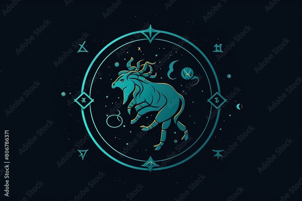 aurus, the Bull: Majestic Zodiac Sign Illustration for Your Design Projects aurus, the Bull: Majestic Zodiac Sign Illustration for Your Design Projects