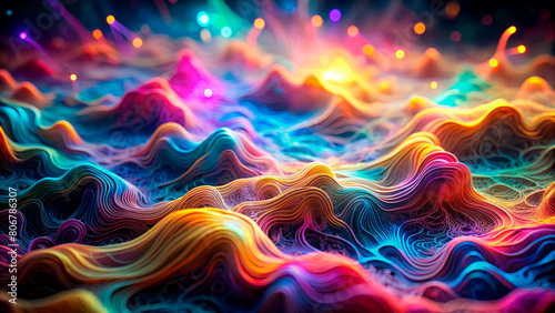 Abstract multicolored texture background