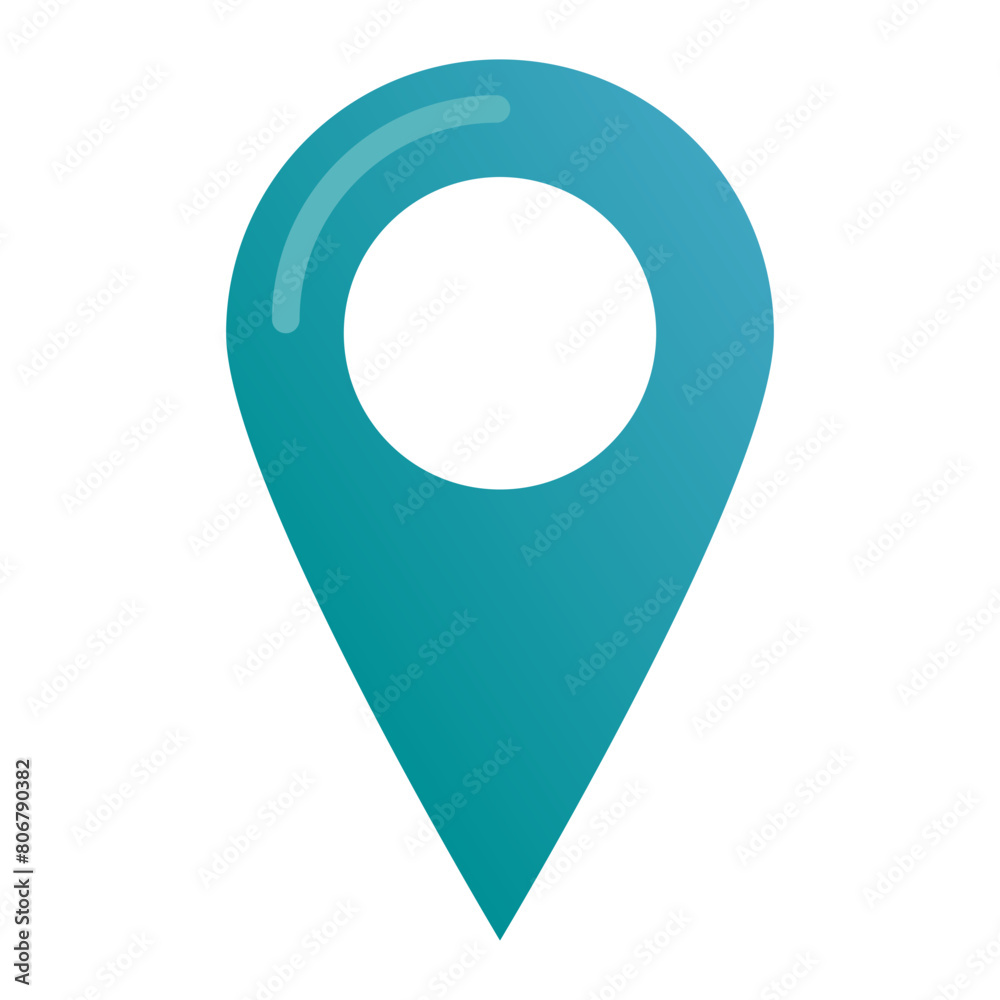 Pointer pin icon Pointer pin icon