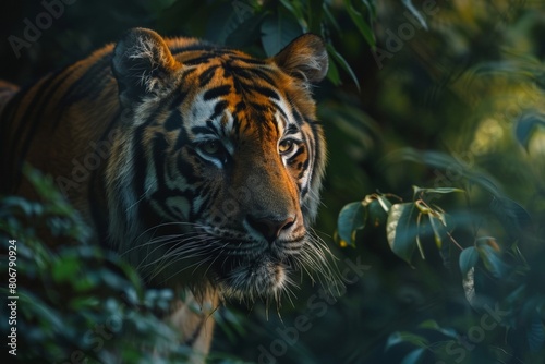 Majestic Bengal Tiger in Natural Habitat