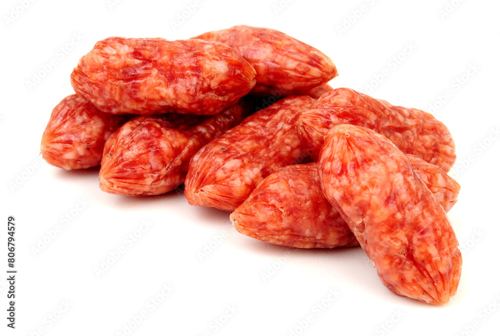 Mini savoury cocktail pork meat snack salami Mini savoury cocktail pork meat snack salami