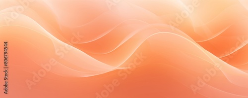 Rose orange wave template empty space rough grainy noise grungy texture color gradient rough abstract background shine bright light and glow