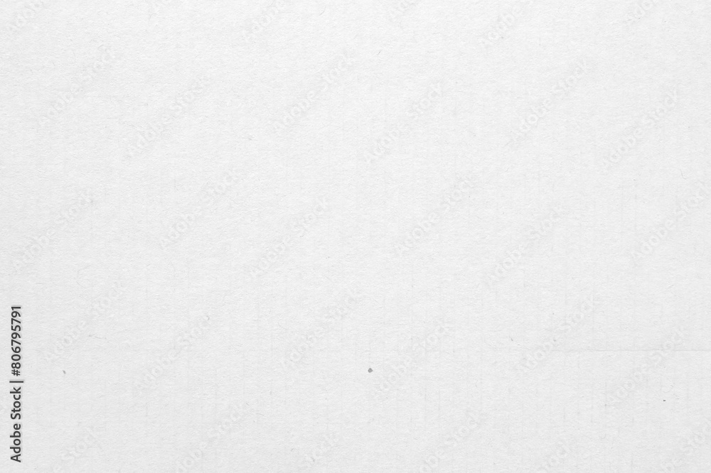 Fototapeta premium White cardboard sheet texture background, detail of recycle paper box pattern.