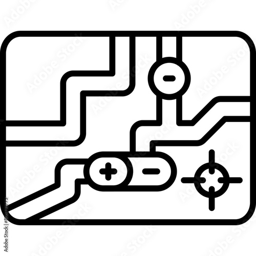 Map Zoom Icon