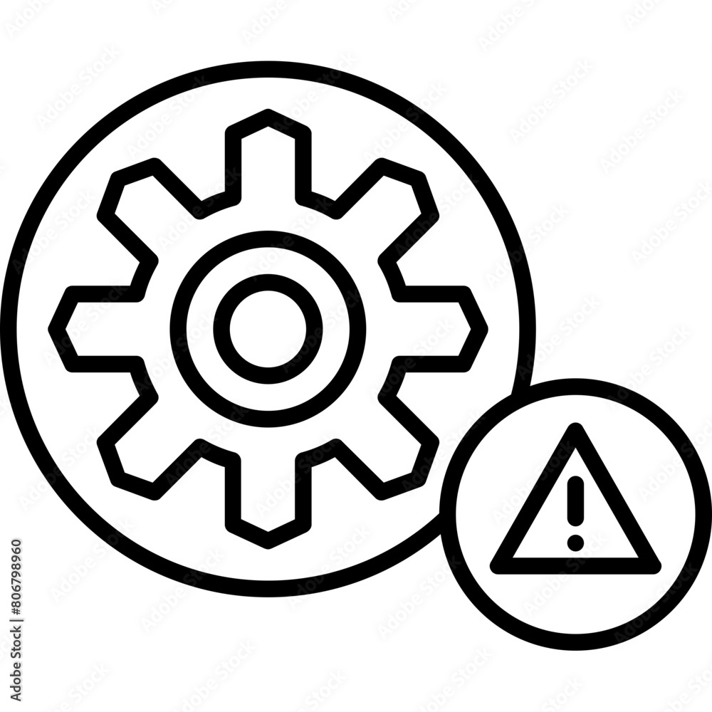 Settings Alert Icon Settings Alert Icon