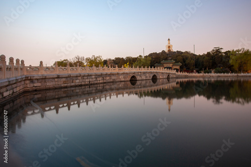 Beihai Park. The Imperial Garden northwest of the Forbidden City in Beijing