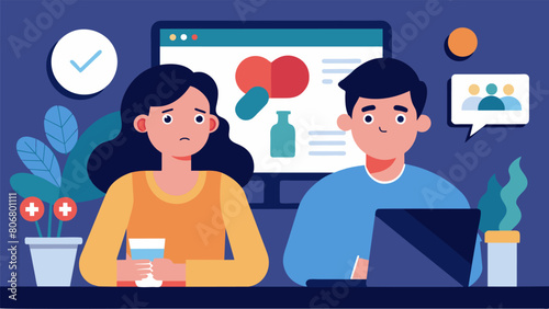 A couple watches a news segment on the potential side effects of a new medication and by the time it reaches them through social media they are afraid.