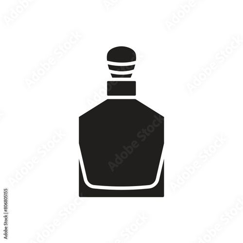 perfume bottle icon logo