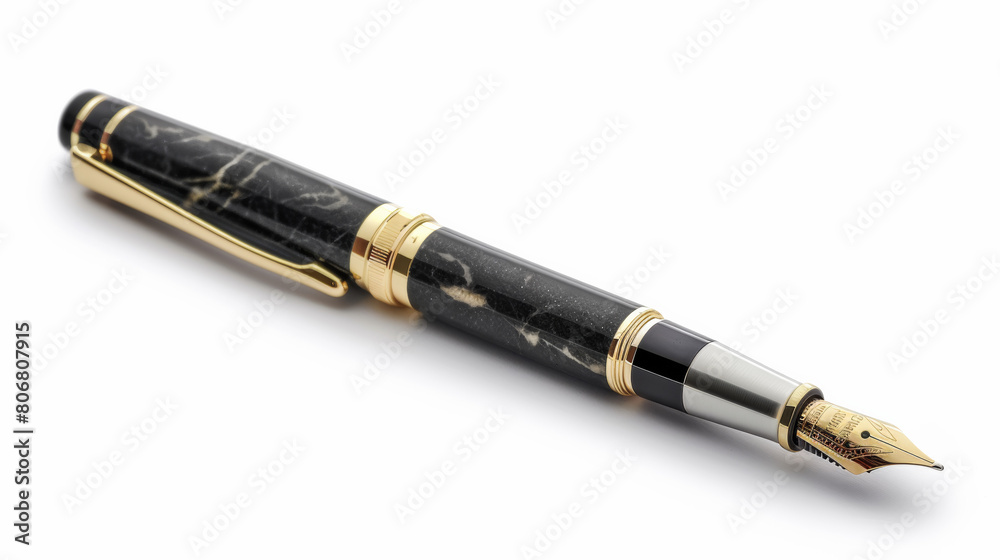 A luxury pen signing a significant contract, focus on the pen and paper, success in business deals A luxury pen signing a significant contract, focus on the pen and paper, success in business deals