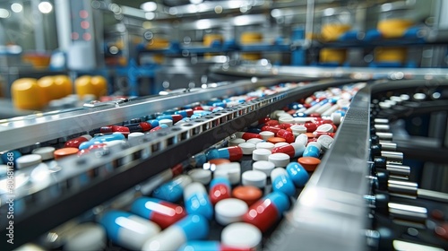 medicine process in a factory