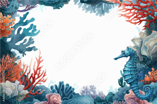 Underwater marine wildlife