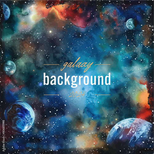 Galaxy background
