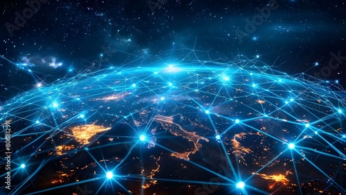 European Telecommunication Networks: Global Connectivity for Internet, IoT, Finance, Blockchain, and Security. Concept Telecommunication Systems, Global Connectivity, Internet Infrastructure