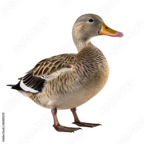 duck isolated on transparent background