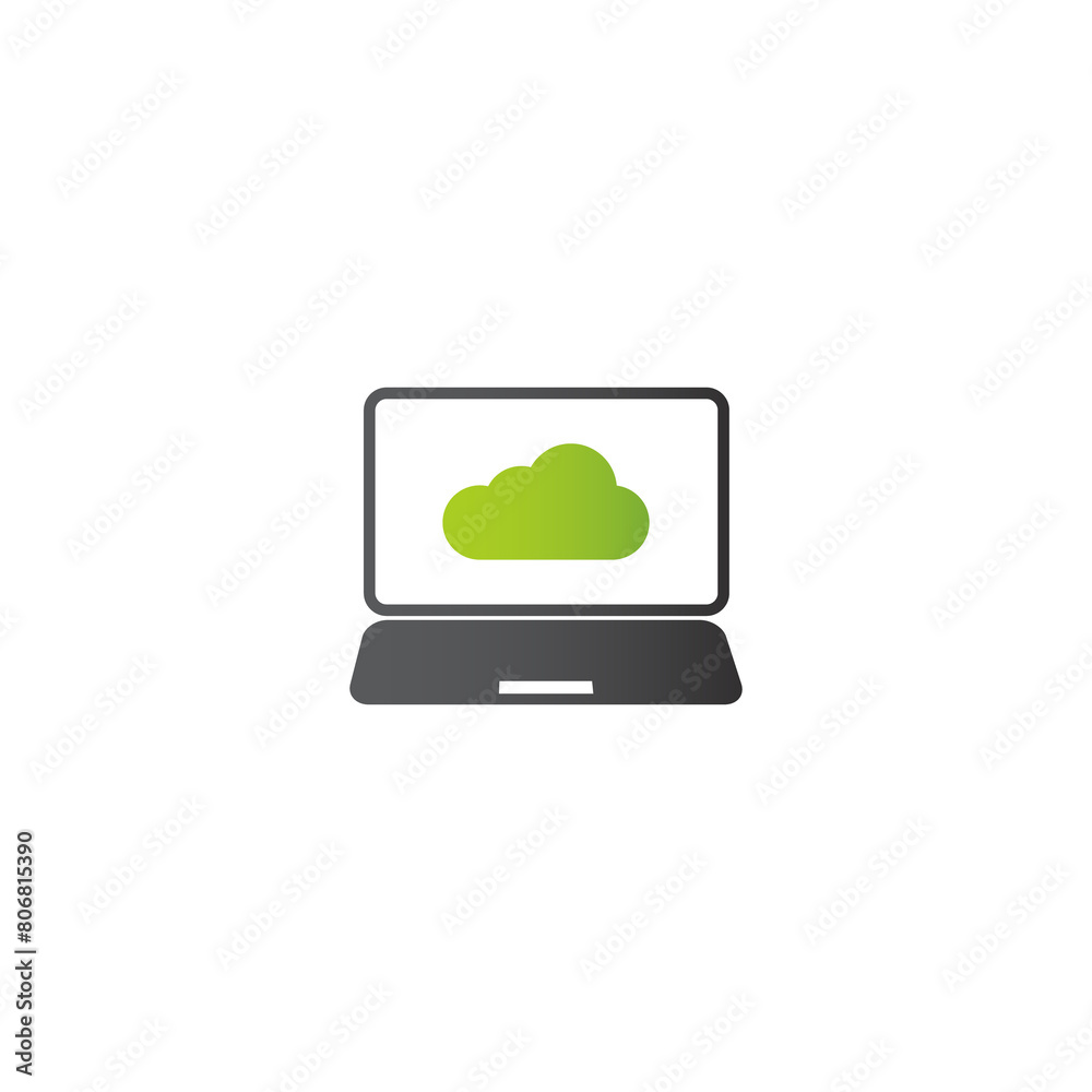 Cloud computing icon. PNG format Cloud computing icon. PNG format