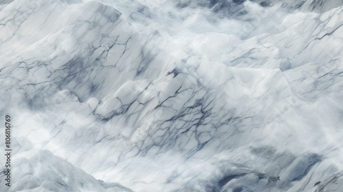 White marble texture with gray veins