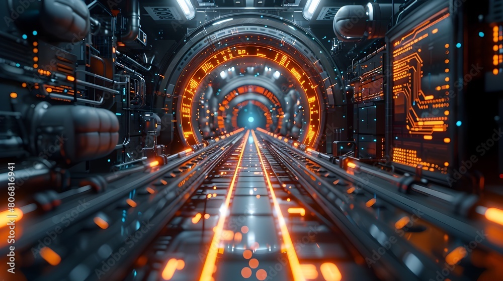 Secure Digital Gateway to Futuristic Encrypted Network Infrastructure with Sleek Aesthetics and Glowing Circuit Boards Secure Digital Gateway to Futuristic Encrypted Network Infrastructure with Sleek Aesthetics and Glowing Circuit Boards
