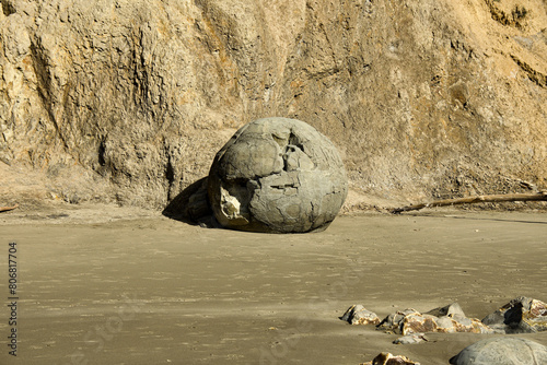 Foto Moeraki Boulders on Hampden Beach Otago New Zealand