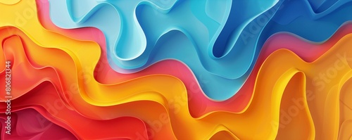 abstract background of waves
