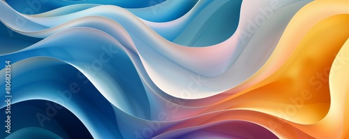 abstract background of waves