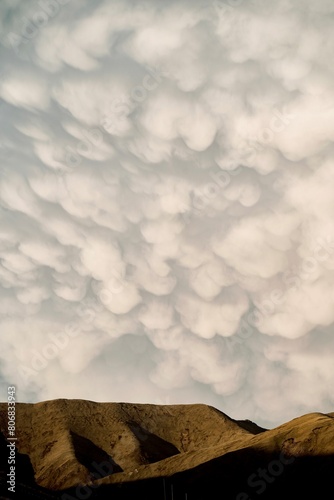landscape with clouds