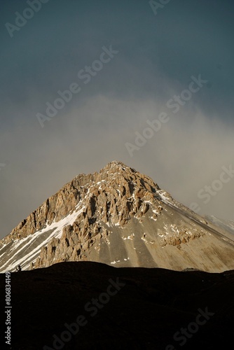 landscape with sky and clouds
