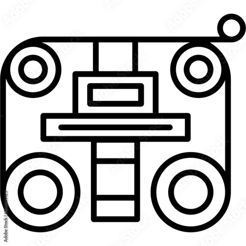 Laminated Object Manufactured Icon
