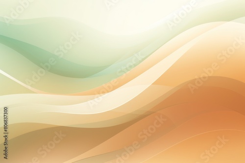 Tan ecology abstract vector background natural flow energy concept backdrop wave design promoting sustainability and organic harmony blank copyspace 
