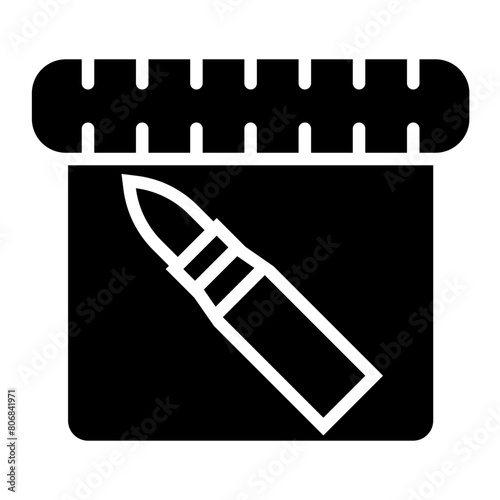 Ammunition glyph icon