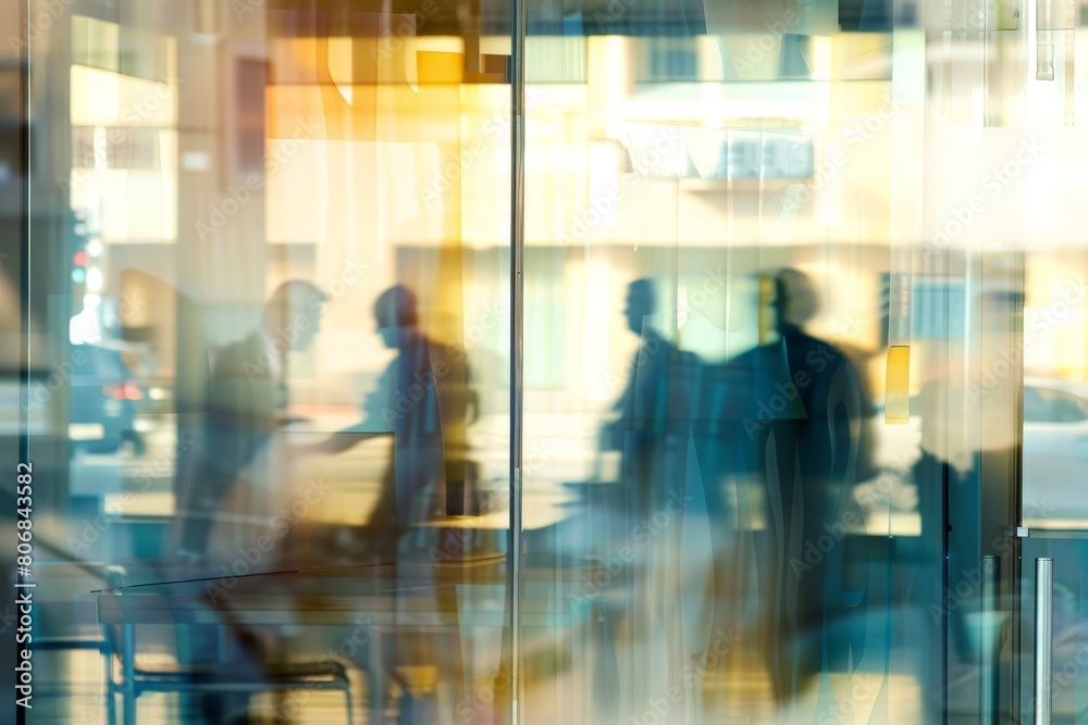 Close-up portrait of a business meeting in the office, generative AI. Beautiful simple AI generated image in 4K, unique. Close-up portrait of a business meeting in the office, generative AI. Beautiful simple AI generated image in 4K, unique.