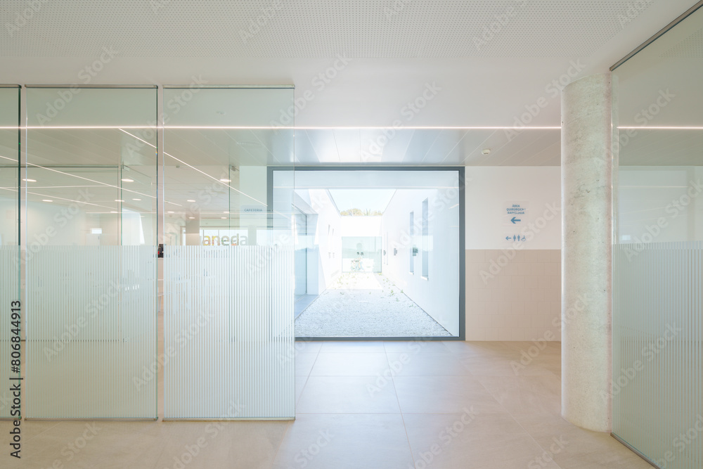 Fototapeta premium HOSPITAL INSTALLATIONS