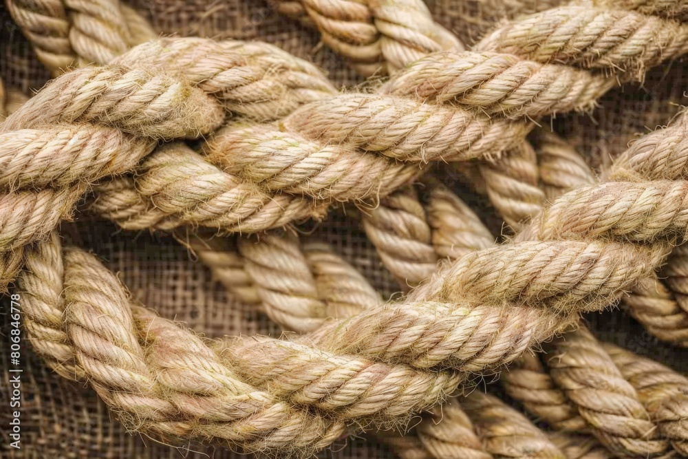 Seamless Tile of Thick Rope Strands - Generative AI. Seamlessly expandable on all sides to your desired size.. Beautiful simple AI generated image in 4K, unique. Seamless Tile of Thick Rope Strands - Generative AI. Seamlessly expandable on all sides to your desired size.. Beautiful simple AI generated image in 4K, unique.