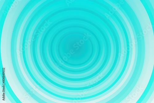 Turquoise concentric gradient circle line pattern vector illustration for background, graphic, element, poster blank copyspace for design text photo 