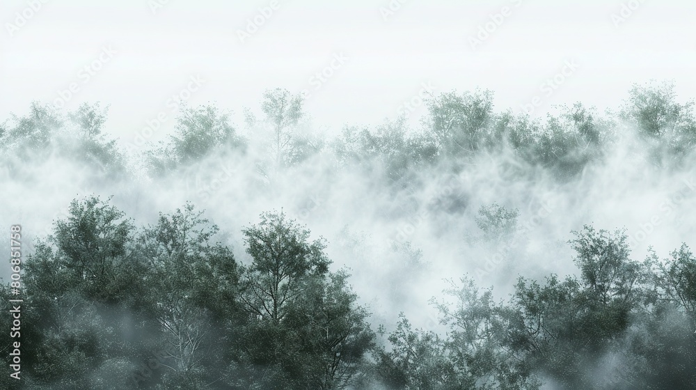 Misty isolated on white background.