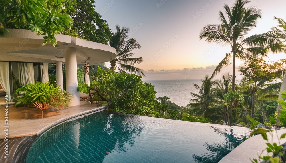 Tranquil Oasis: Luxurious Villa Retreats Amidst Tropical Splendor