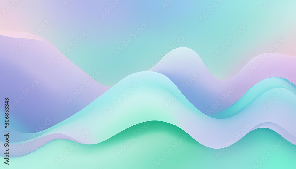 Smooth abstract gradient background with waves Smooth abstract gradient background with waves