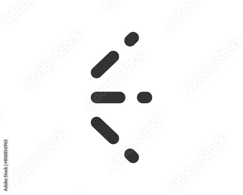 Spray icon of aerosol or airbrush for water gas nozzle steam, perfume deodorant, graffiti paint. Sign shower drops, disinfection, cleaning.