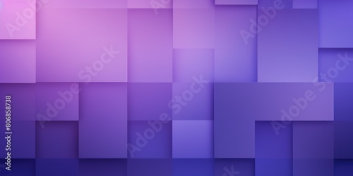 Violet color square pattern on banner with shadow abstract violet geometric background with copy space modern minimal concept empty blank 