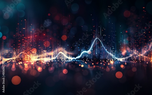 abstract background for a website, related to audio messages  photo