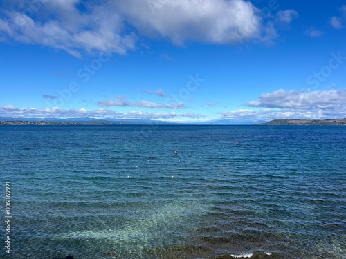 Lake Taupo, North Island of New Zealand	