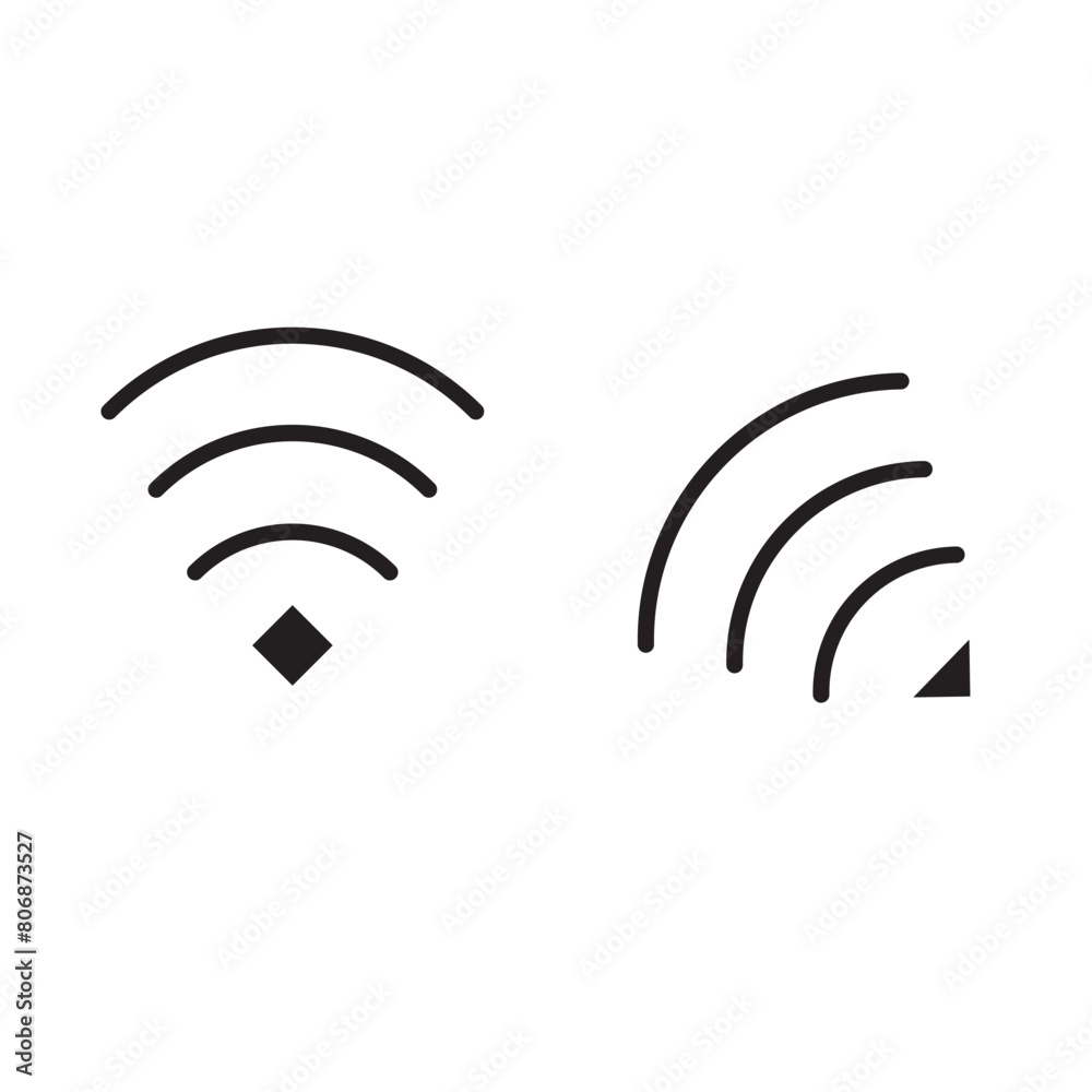 Radio tower vector icon, transmitter antenna symbol. Simple, flat design for web or mobile app Radio tower vector icon, transmitter antenna symbol. Simple, flat design for web or mobile app