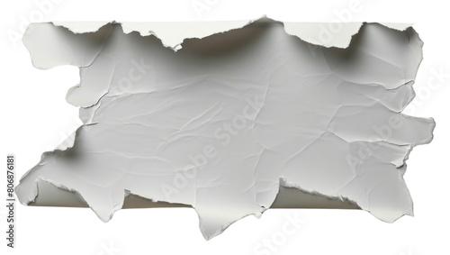 PNG Torn paper mockup backgrounds white textured.