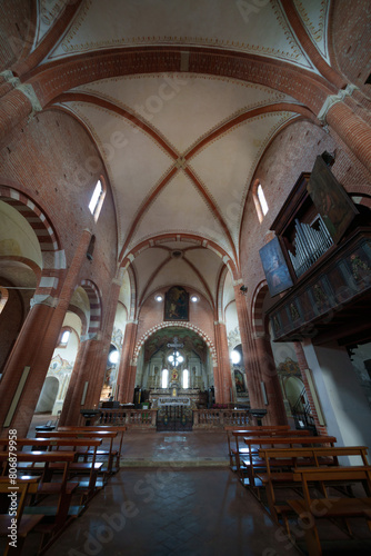 Abbey of Chiaravalle della Colomba  Emilia-Romagna  Italy