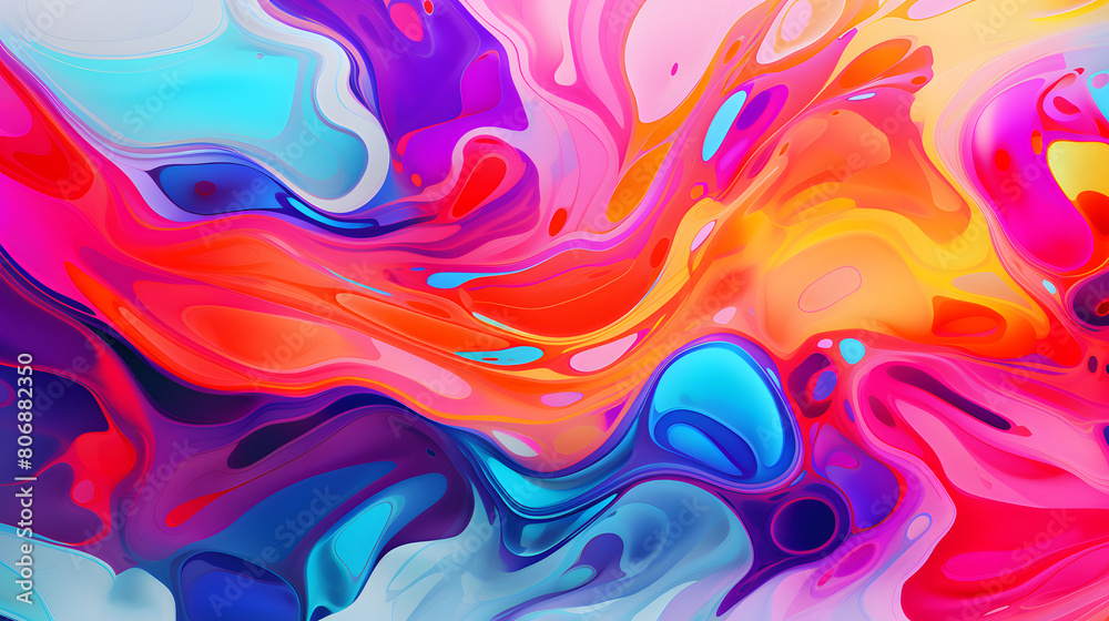 abstract white alchemy liquid pattern bright neon colors geometric pattern graphics poster background abstract white alchemy liquid pattern bright neon colors geometric pattern graphics poster background