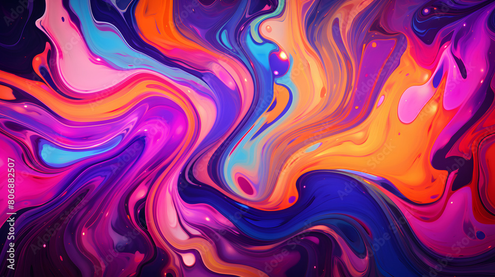 abstract white alchemy liquid pattern bright neon colors geometric pattern graphics poster background abstract white alchemy liquid pattern bright neon colors geometric pattern graphics poster background